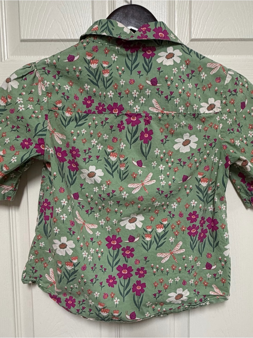 ModCloth x Princess Highway Flower Dragonflies Top - Picture 4 of 6